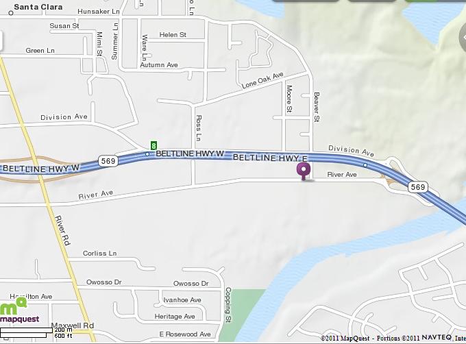 map to Meet The New Year event at the Voter Power Office in Eugene, Oregon